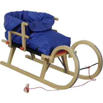 Spací pytel pro miminko Drewmax Dětský spací pytel pro sáně, fusak modrý pacyg