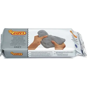 JOVI Modelovací hmota samotvrdnoucí šedá, 1 kg