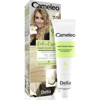 Barva na vlasy Delia Cosmetics Cameleo Color Essence barva na vlasy v tubě odstín 7.0 Blonde 75 g