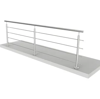 Zábradlí HK Zábradlí Nerezové rovné zábradlí 3000x900 KNRH4/3-2