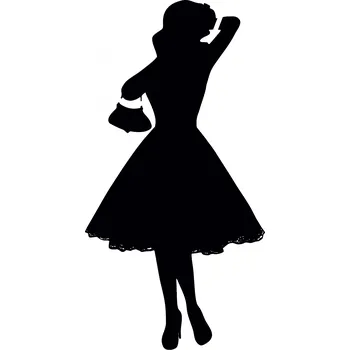 Výtvárné potřeby ARTEMISS Slečna - plastová šablona 449 Rozměr: D 29x29cm