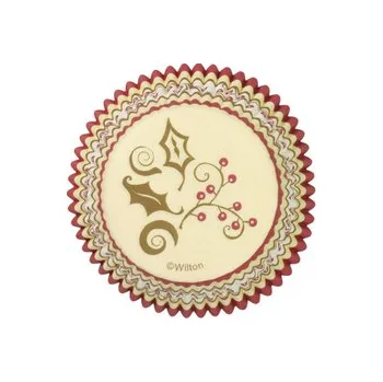 Krabice na pečivo Cukrářské košíčky WILTON -CESMÍNA / 75 kusů