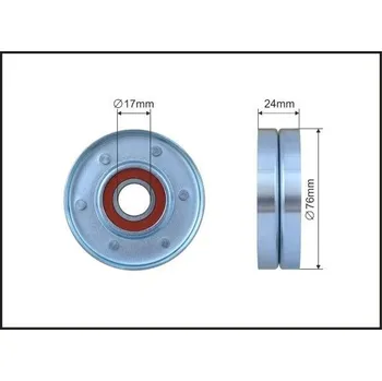 Napínací kladka, žebrovaný klínovy řemen CAFFARO 186-00