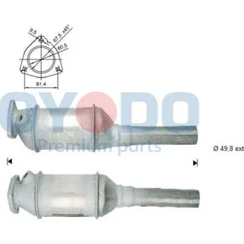 Katalyzátor Katalyzátor OYODO 10N0041-OYO