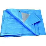 Plachta zakrývací 5x8m 70g STANDARD modrostříbrná