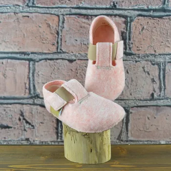 Dámská zdravotní obuv Pegres bačkůrky BF02 -růžové filcové Velikost EU: 30, vnitřní délka: 192, vnitřní šířka: 75