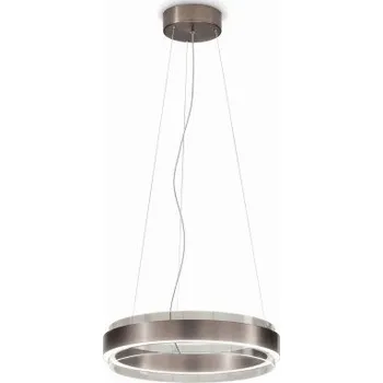 Závěsné LED světlo Vistosi Phoenix black smoked glass