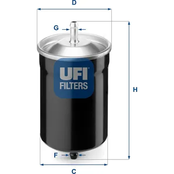 Auto-moto Palivový filtr UFI 31.500.00