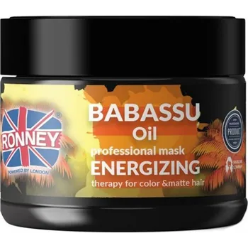 Vlasová regenerace RONNEY Babassu Oil Mask 300ml - maska pro barvené a zářivé vlasy