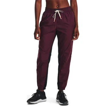 Dámské tepláky UNDER ARMOUR Project Rock 1373607 Barva: Vínová (600), Velikost: M