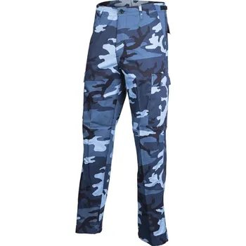 Pánské kalhoty MILTEC Kalhoty Ranger typ BDU Mil-Tec® Skye Blue Camo Velikost: 3XL