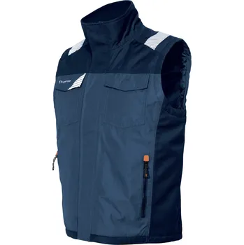 pracovní vesta Vesta ISSA LUCKY modrá L