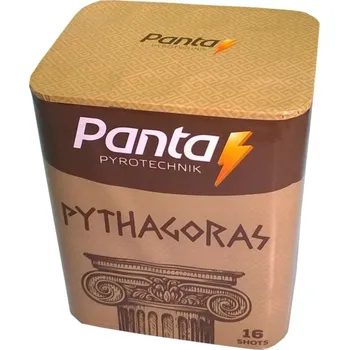 Zábavní pyrotechnika Pyrotechnika Kompaktní ohňostroj 16ran / 28mm Pythagoras