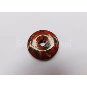 Drahý kámen DONUT JASPIS BREKCIOVÝ