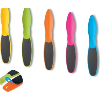 Credo Solingen POP ART pilník na nohy Duosoft oranžový
