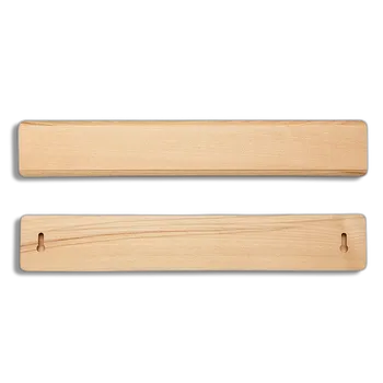 Stojan na nože Magnetická lišta na nože ze světlého javorového dřeva