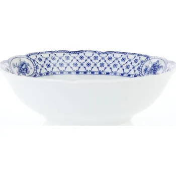 Thun 1794 Mísa kompotová, český porcelán, Rose, 16 cm, modrá stuha, Thun