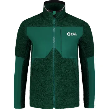 Dámská mikina Dámská fleecová mikina NORDBLANC PENINSULA NBSFL7654 ZELENÁ 42