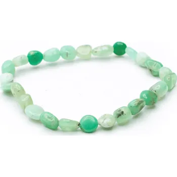 Náramek Milujeme Kameny Chryzopras - náramek čočka NCV17 248737