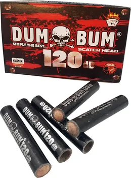 Zábavní pyrotechnika Klásek Pyrotechnics Dum bum 120 škrtací 10 ks