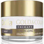 Delia Cosmetics Gold & Collagen Therapy noční krém zvyšující elasticitu pokožky 50 ml