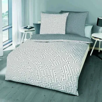 Povlečení Kaeppel | Flanelové povlečení Password grafit 140x200, 70x90