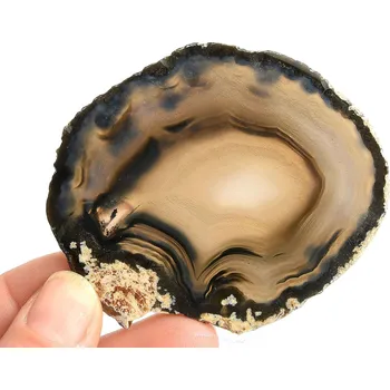 Přírodní kámen Achát plátek z Brazílie 38g