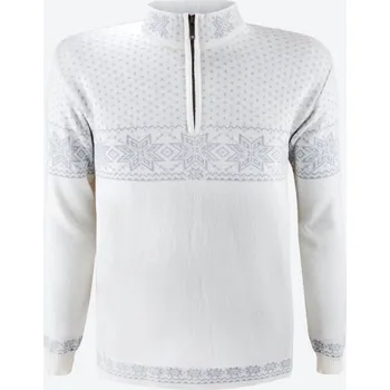 KAMA 4053 bílý M Pánský svetr KAMA 4053 bílý M