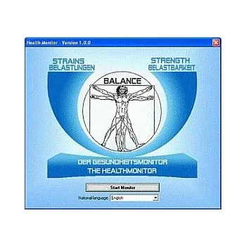 Osobní váha Software TANITA GMON Consumer