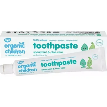 zubní pasta Green People BIO dětská zubní pasta Spearmint &amp; Aloe Vera 50ml