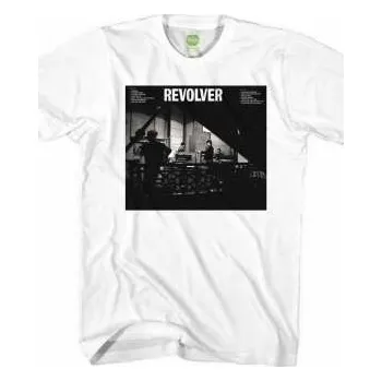 Pánské oblečení Merch The Beatles: The Beatles Unisex T-shirt: Revolver Studio (x-large) XL