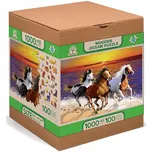 Wooden City Divocí koně na pláži 1010…