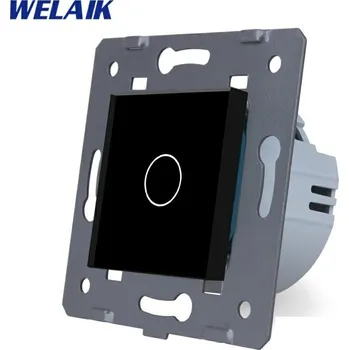 vypínač WELAIK modul vypínače, jednoduchý ř.1 small panel černý