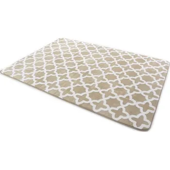 Koberec Moderní koberce béžové barvy s ornamentem 140 x 200 cm