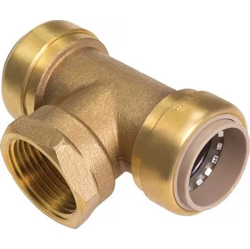 Instalatérský materiál Conex Bänninger PUSH T-kus vnitřní závit 22 x 3/4" x 22mm BM8130G-22-34-22