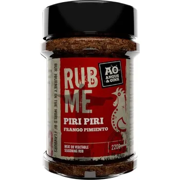 Koření Angus&Oink BBQ koření Rub Me Piri Piri 220g