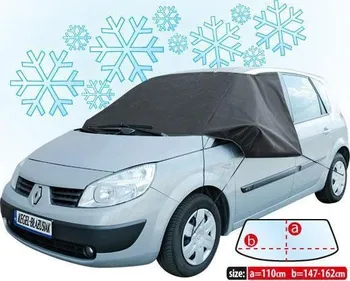 Zimní clona Kegel Winter Plus Maxi Van ochrana čelního skla 110 x 162 cm
