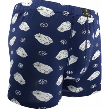 Boxerky KEVIN IMAGE pánské elastické boxerky - MEDVĚDI M