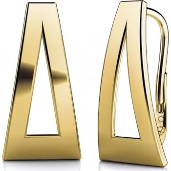 Náušnice Netradiční zlaté náušnice Lira Materiál šperku: Žluté zlato