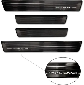 Lišta karosérie Ochranné kryty prahů, Renault Zoe, 2020- , Special Edition , Black (AV218034)