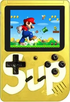 Herní konzole SUP Gamebox 500v1 žlutá
