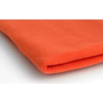 Látka Microfleece Mandarinkový