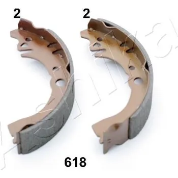 Brzdová čelist Sada brzdových čelistí ASHIKA 55-06-618