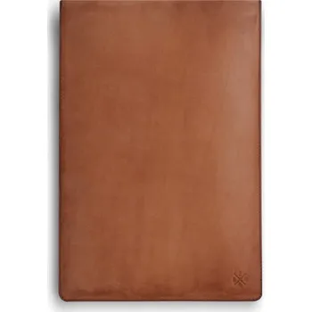 pouzdro na notebook Eggo Dart kožený obal na notebook 13" Světle hnědá