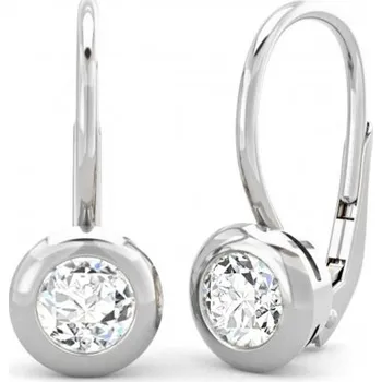 Náušnice Zlaté náušnice Alisha, žluté zlato se zirkonem Materiál šperku: Bílé zlato