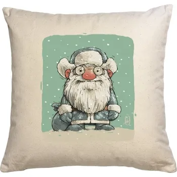 Polštář Polštář bavlněný s potiskem Gnome (Polštářek)