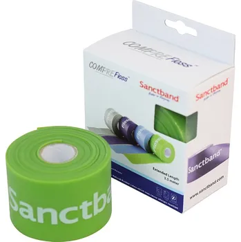 Sanctband Kompresní guma Flossband extra dlouhá 5 cm x 3,5 m Barva: zelená limetková