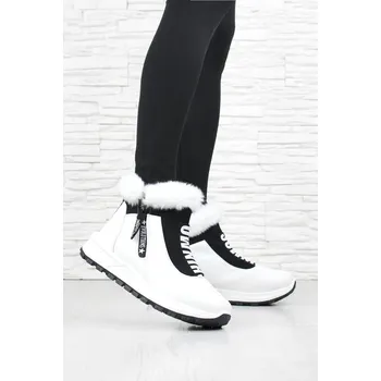 Dámské tenisky Prety Bílé zateplené tenisky 9130-8WH Velikost: 40