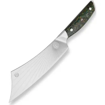 Kuchyňský nůž Kuchařský nůž BBQ MAX SANDVIK GREEN NORTHERN SUN Dellinger 21 cm