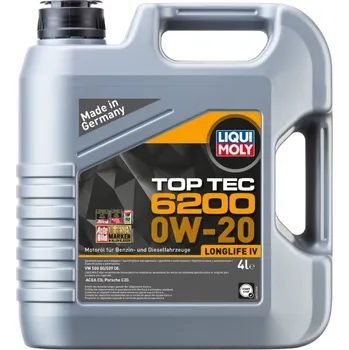 Motorový olej Motorový olej Liqui Moly Top Tec 6200 0W-20, 4L